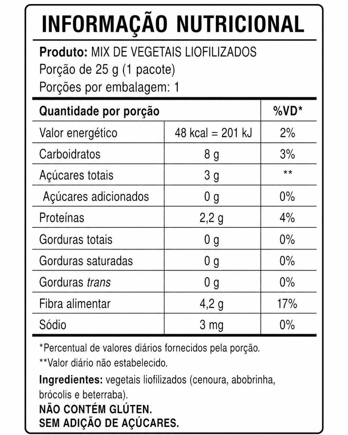 Mix de Vegetais Chips Crocantes - 100g - Imagem 4