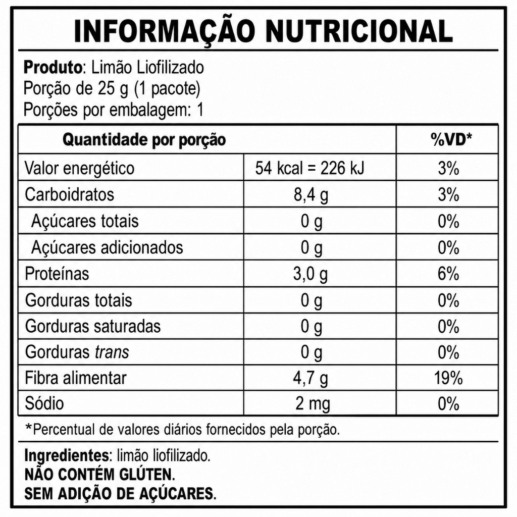 Combo 8 Sabores Liofilizados — 8 Pacotes Individuais - 25g - Imagem 7