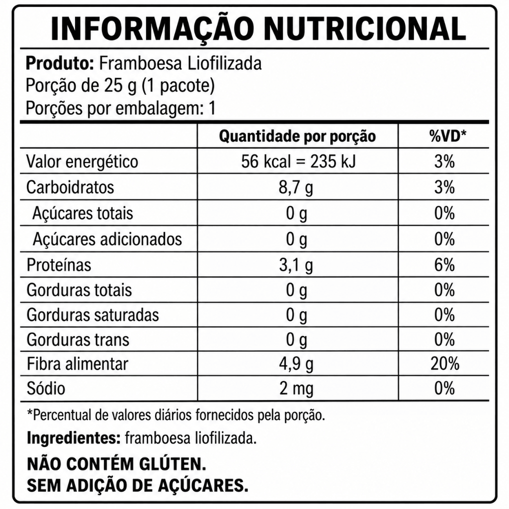 Framboesa + Maracujá - Liofilizado - Imagem 2