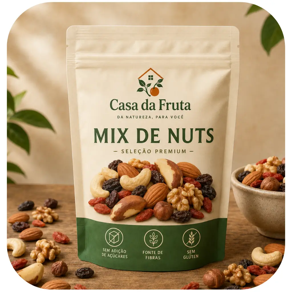 Mix de Castanhas Crocantes