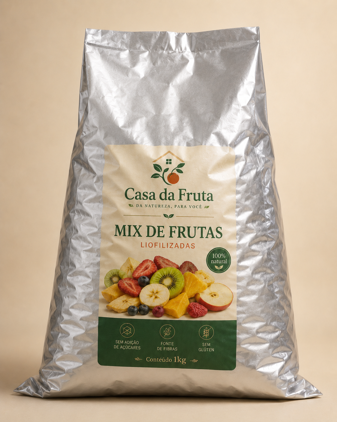 MIX 8 Sabores Liofilizados - Pacote Jumbo