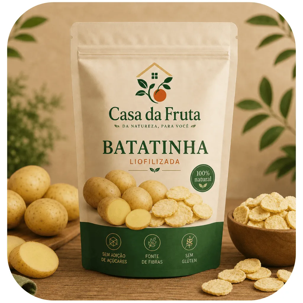 Batatinha Liofilizada Crocante