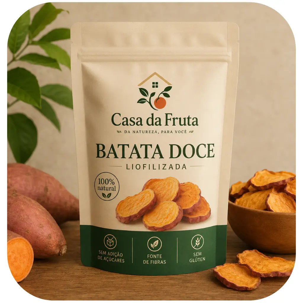 Batata Doce Liofilizada