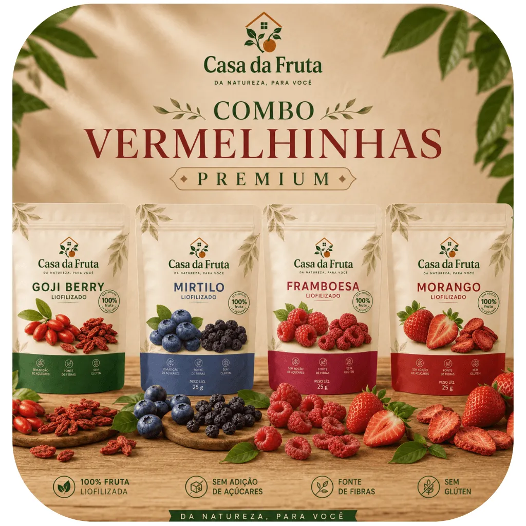 Combo Vermelhinhas Premium