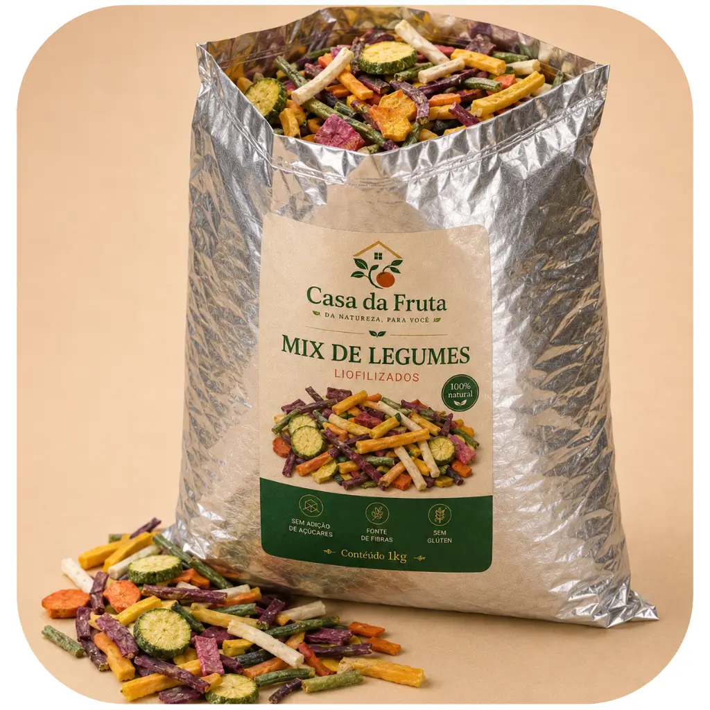 Mix de Vegetais Chips Crocantes - 100g - Imagem 3