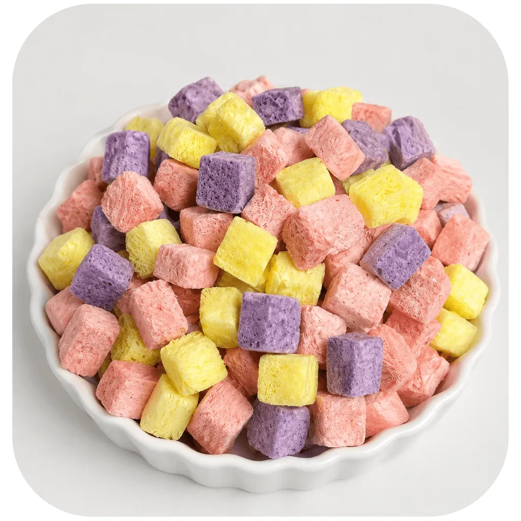 Mix Cubos de Iogurte Liofilizados - 3 sabores - Natural · 100g - Imagem 2