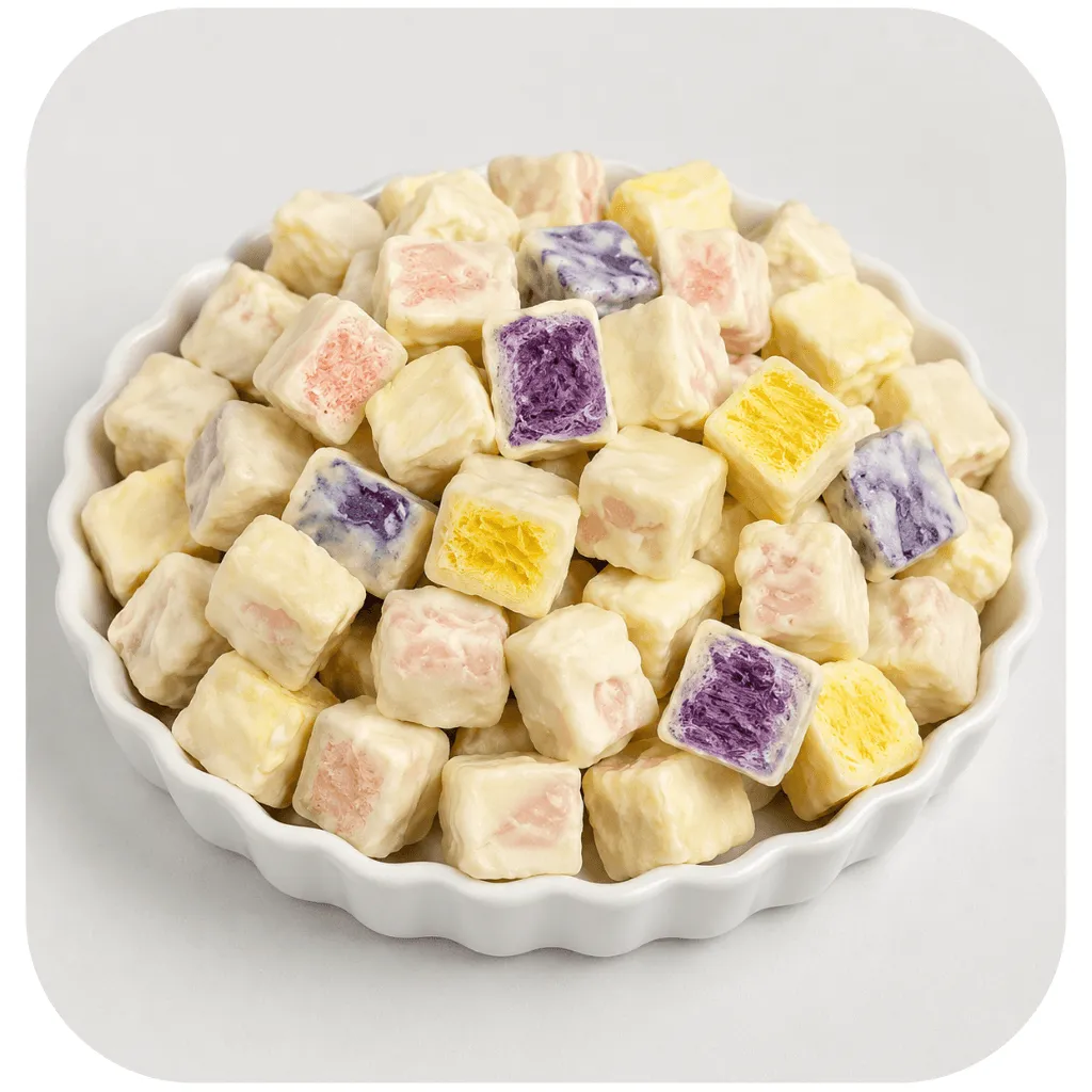 Mix Cubos de Iogurte Liofilizados - 3 sabores - Natural · 100g - Imagem 3
