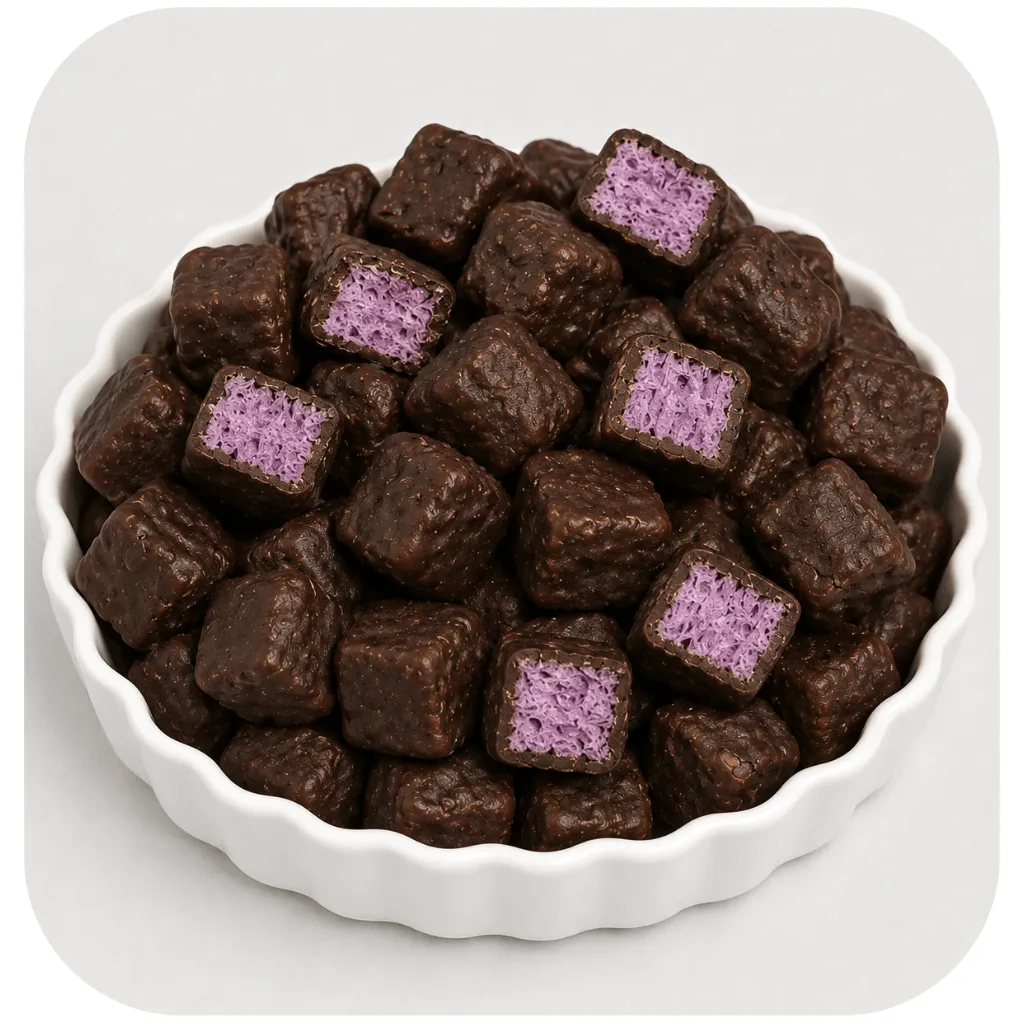 Cubos de Iogurte Liofilizados de Mirtilo - Natural · 100g - Imagem 4