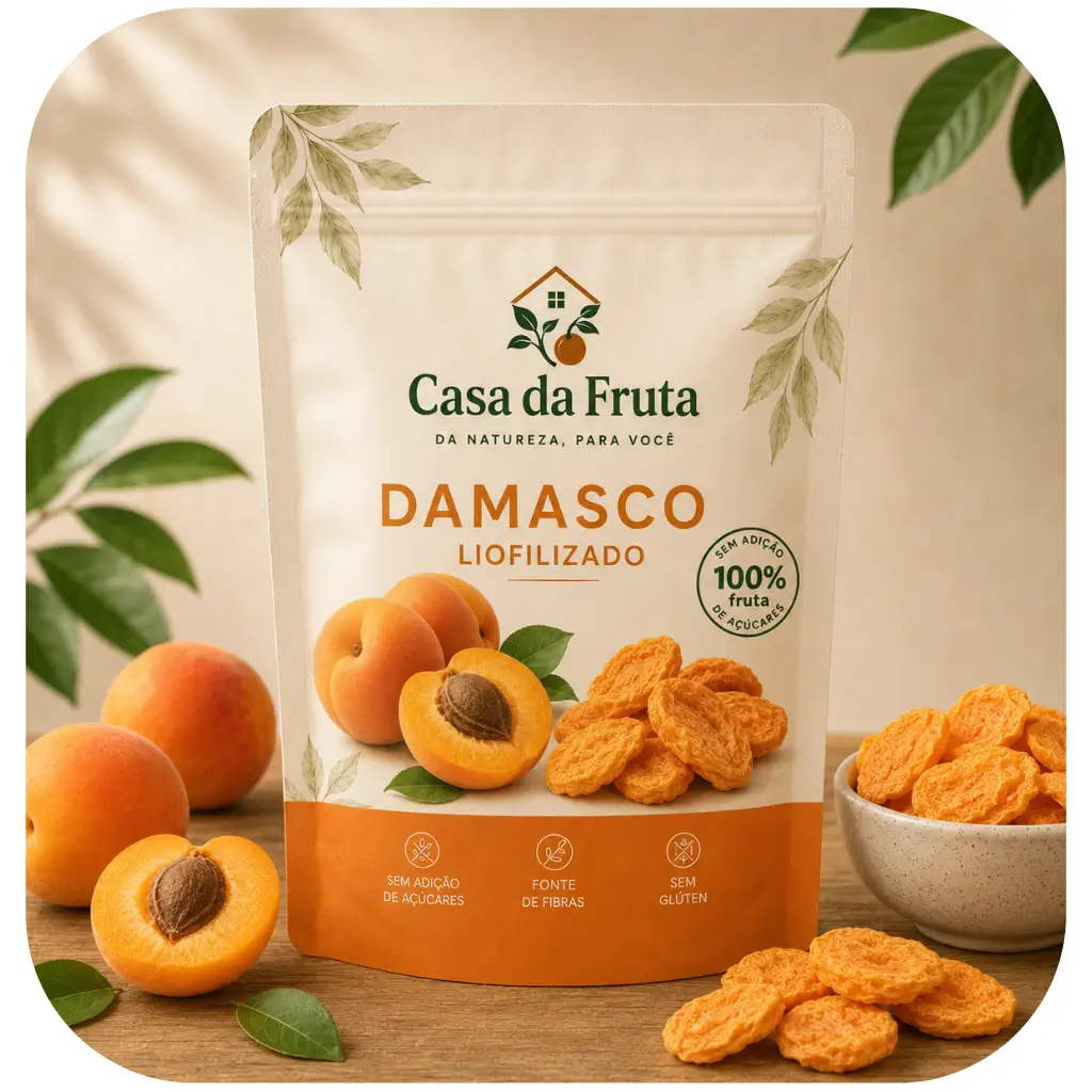 Damasco Liofilizado Crocante Natural